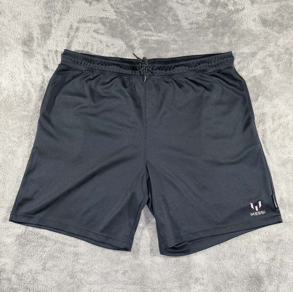 Messi Athletic Performance Shorts Black Size 2XL